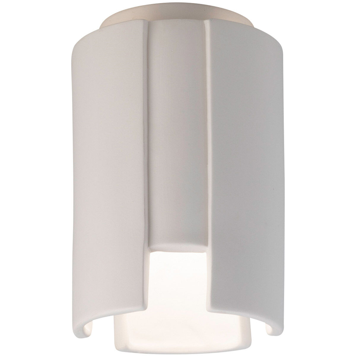 Radiance Collection LED 6.25 inch Antique Gold Outdoor Flush-Mount