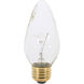Lumos Incandescent F15 Medium E26 25 watt 120V 2700K Light Bulb