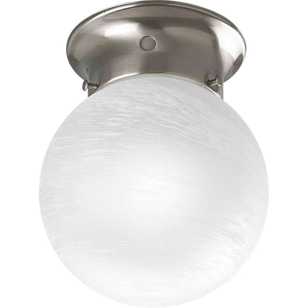 Glass Globes 1 Light 6.00 inch Flush Mount