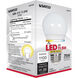 Lumos LED A19 Medium E26 11.5 watt 120V 2700K Light Bulb, Type A