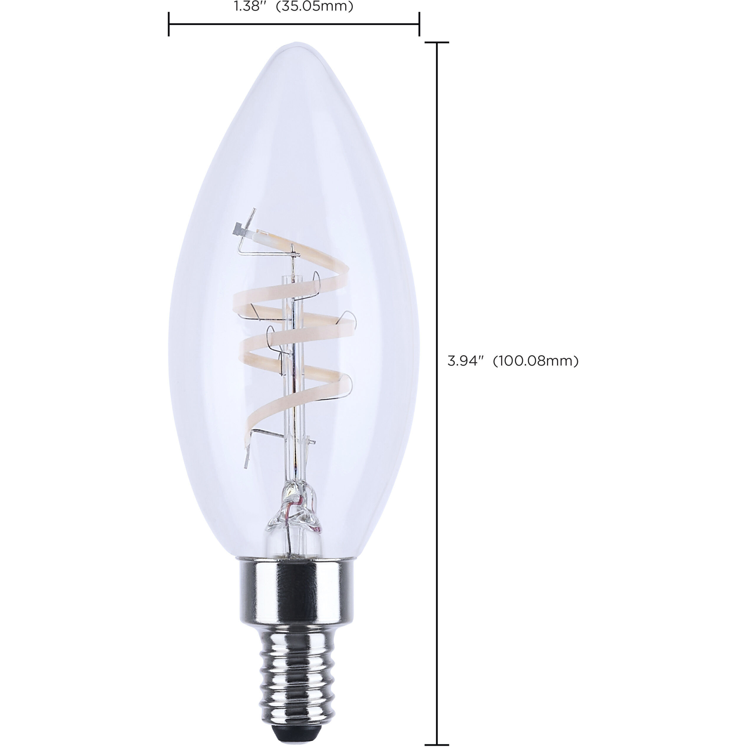 Reminiscent E12 LED Filament