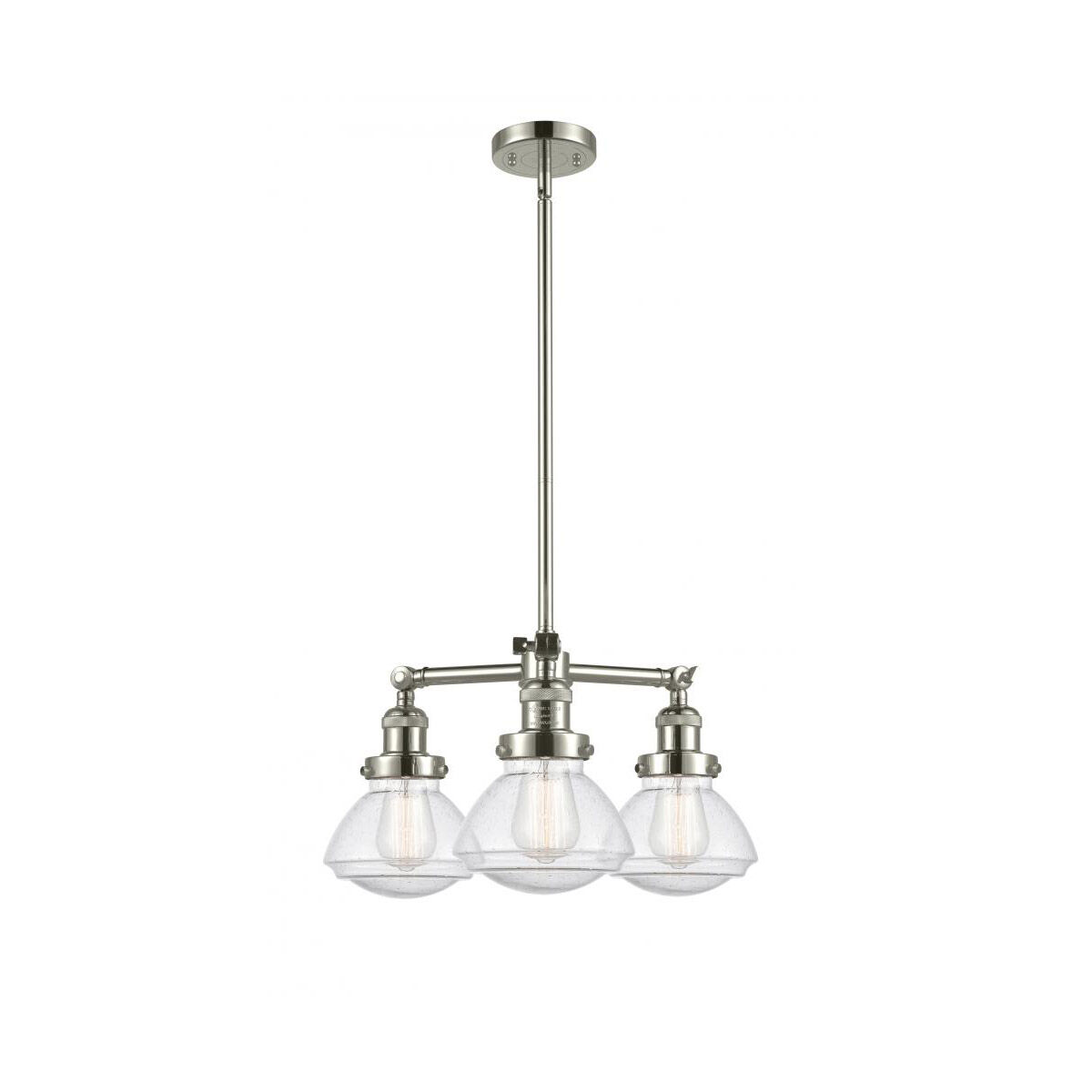 Franklin Restoration Olean 3 Light 18.75 inch Chandelier