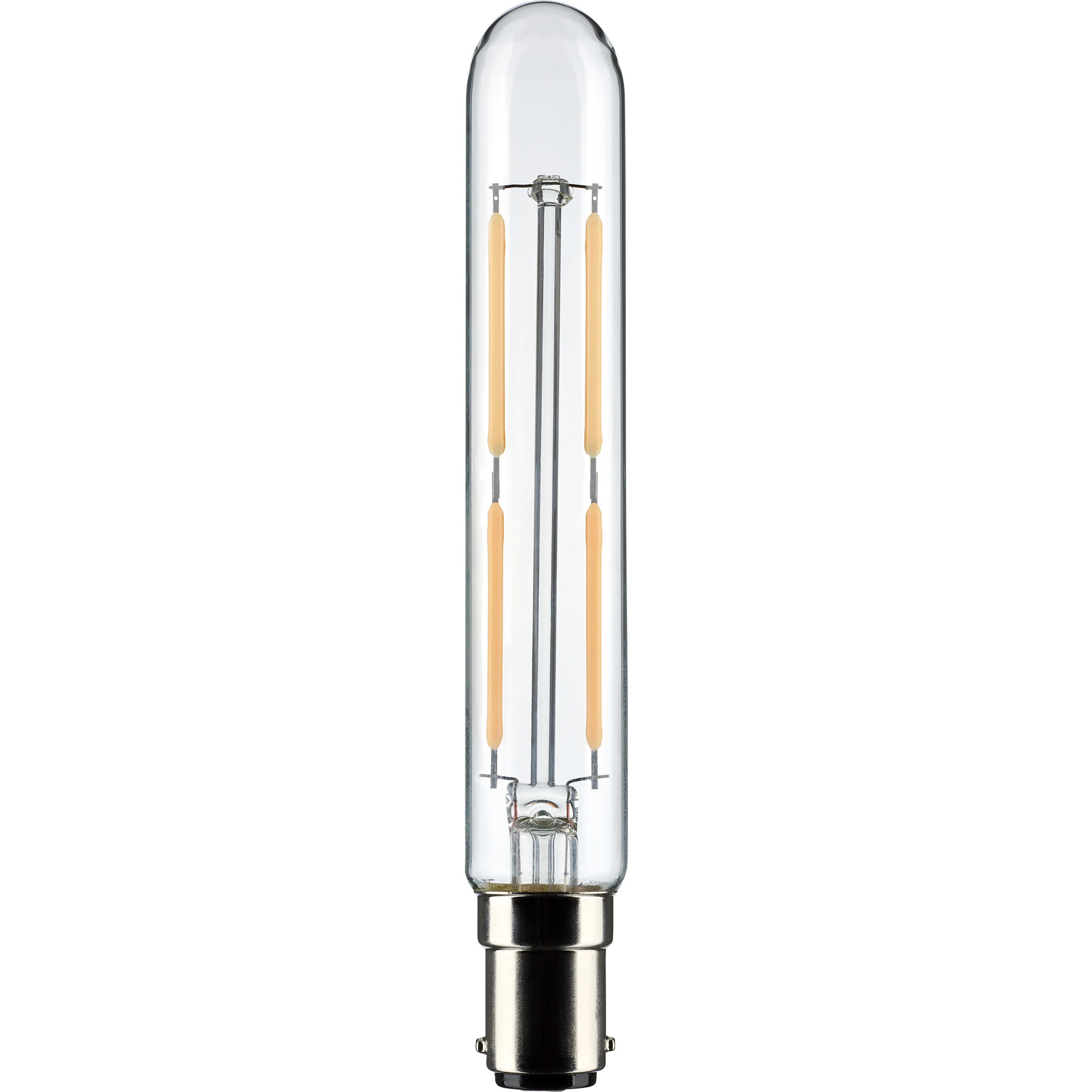 Led filament bulb bayonet outlet