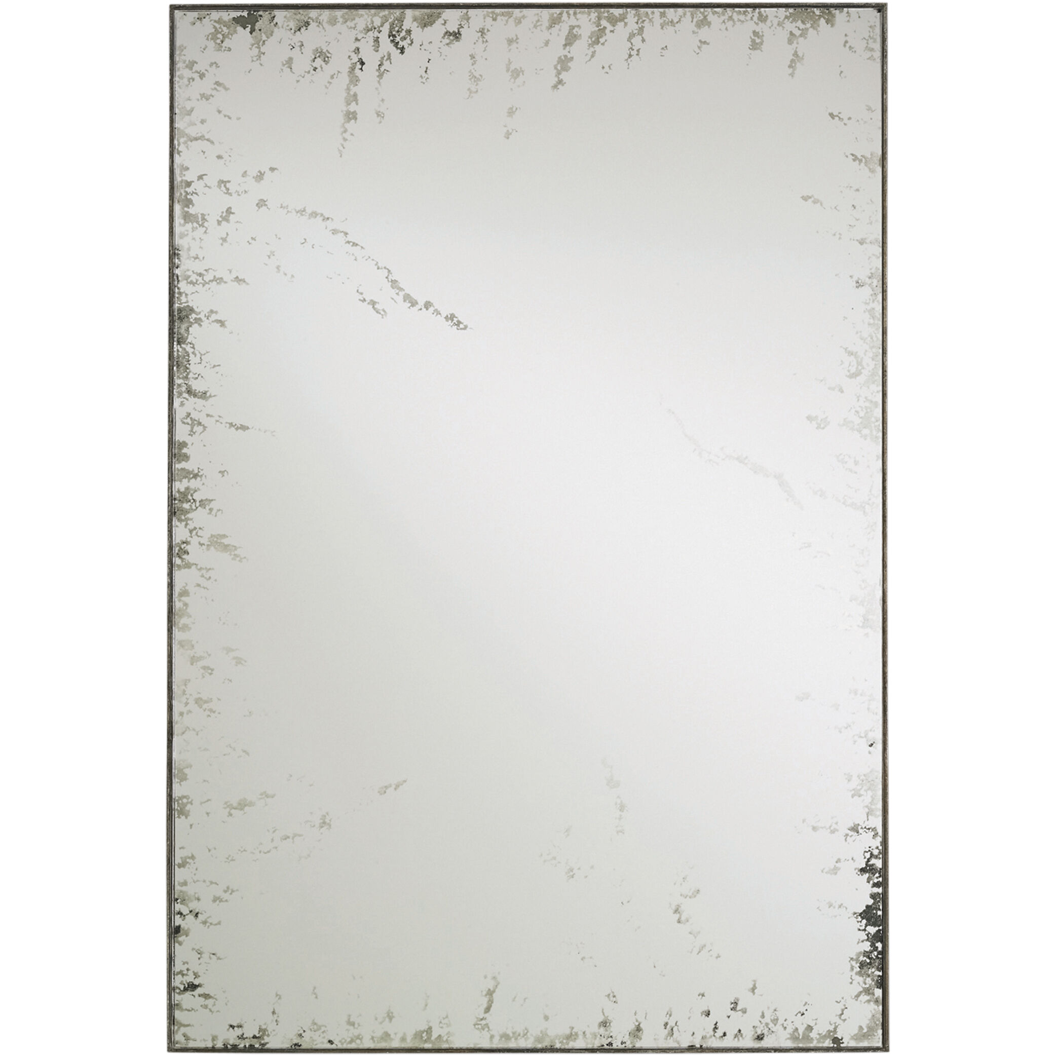 Rene 34 X 24 inch Pyrite Bronze/Antique Mirror Wall Mirror