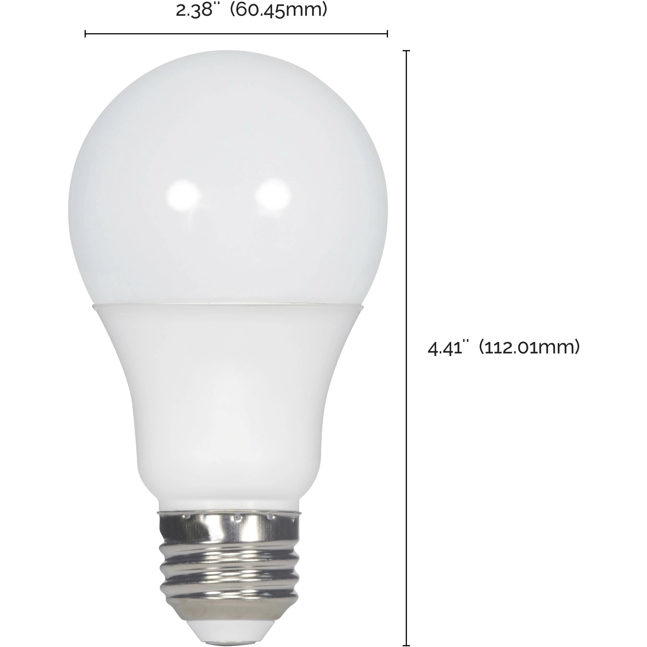 Lumos LED A19 Medium Medium 9 watt 120V 4000K Bulb