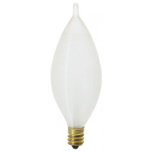 Lumos Incandescent C11 Candelabra E12 40 watt 120V Light Bulb