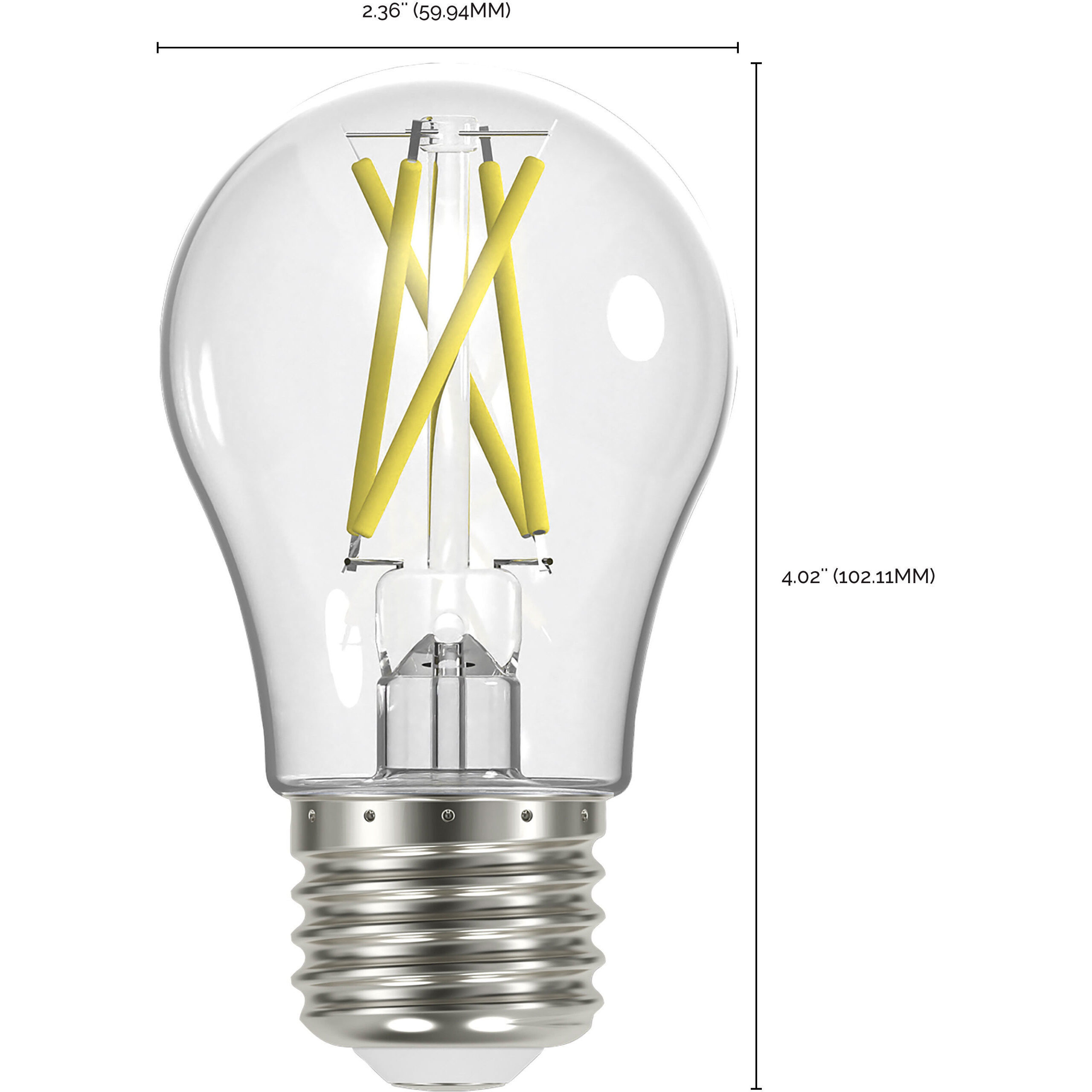 Lumos LED Medium 8.00 watt 120 2700K Light Bulb