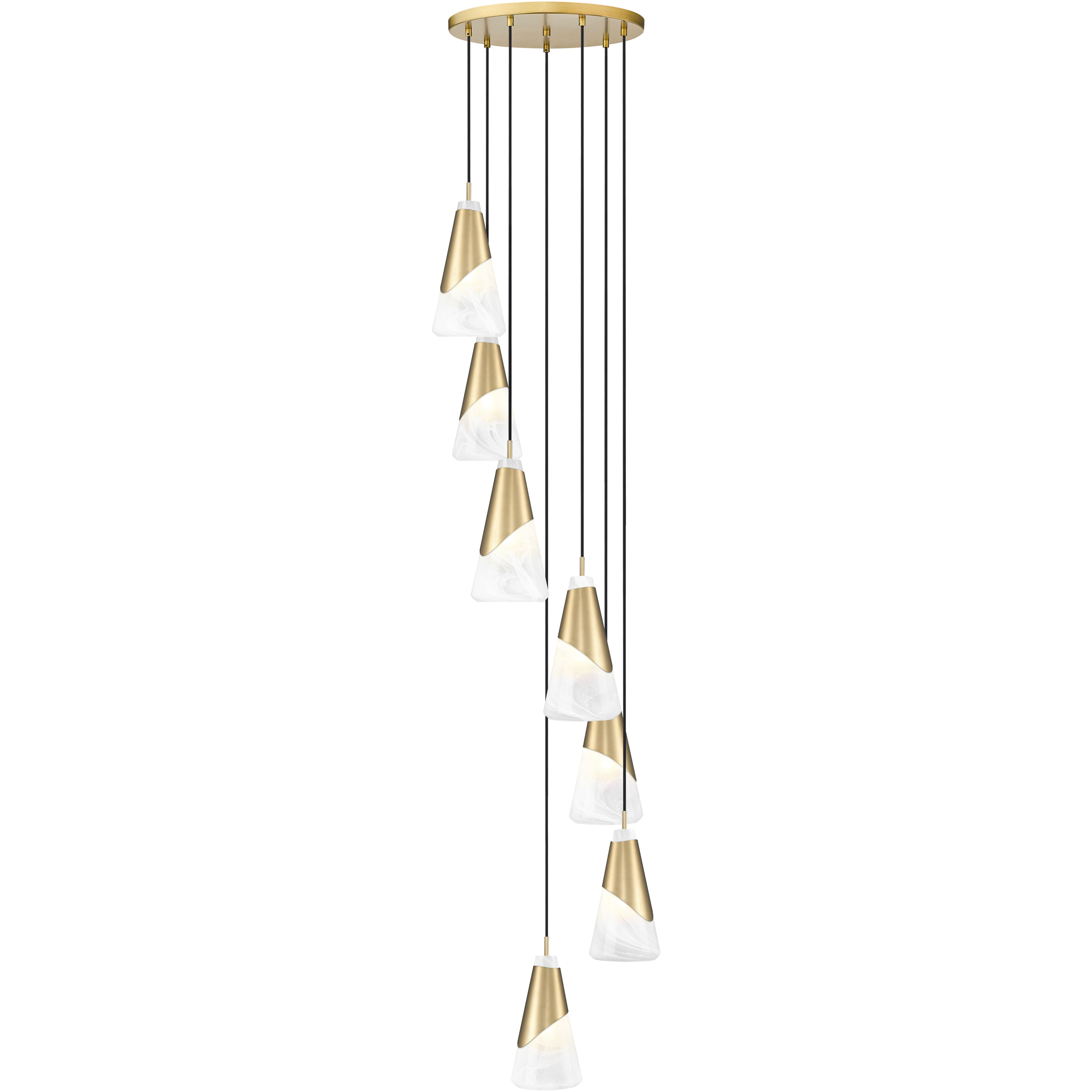 Aimie 7 Light 18.00 inch Chandelier
