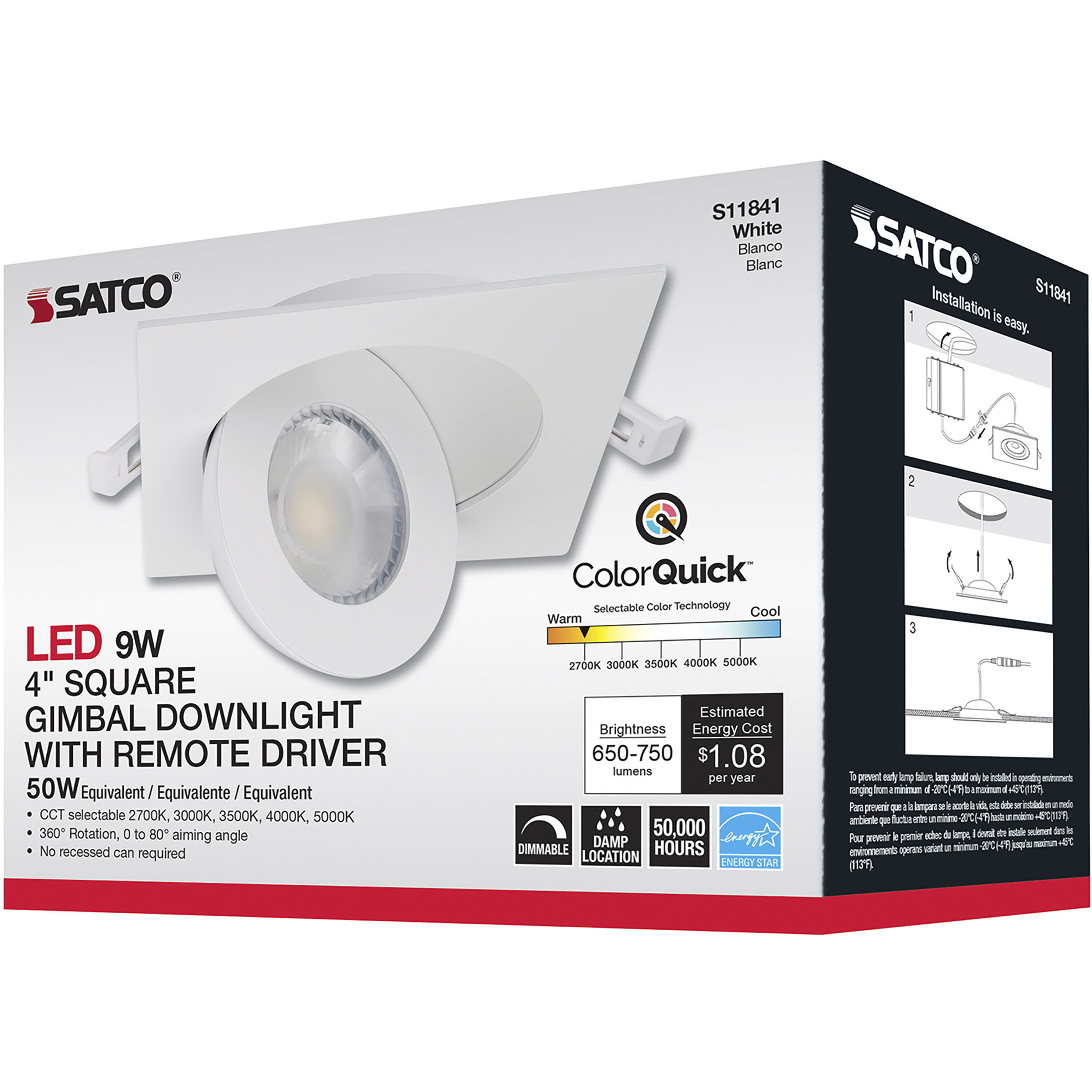 Edgewood Integrated White Recessed