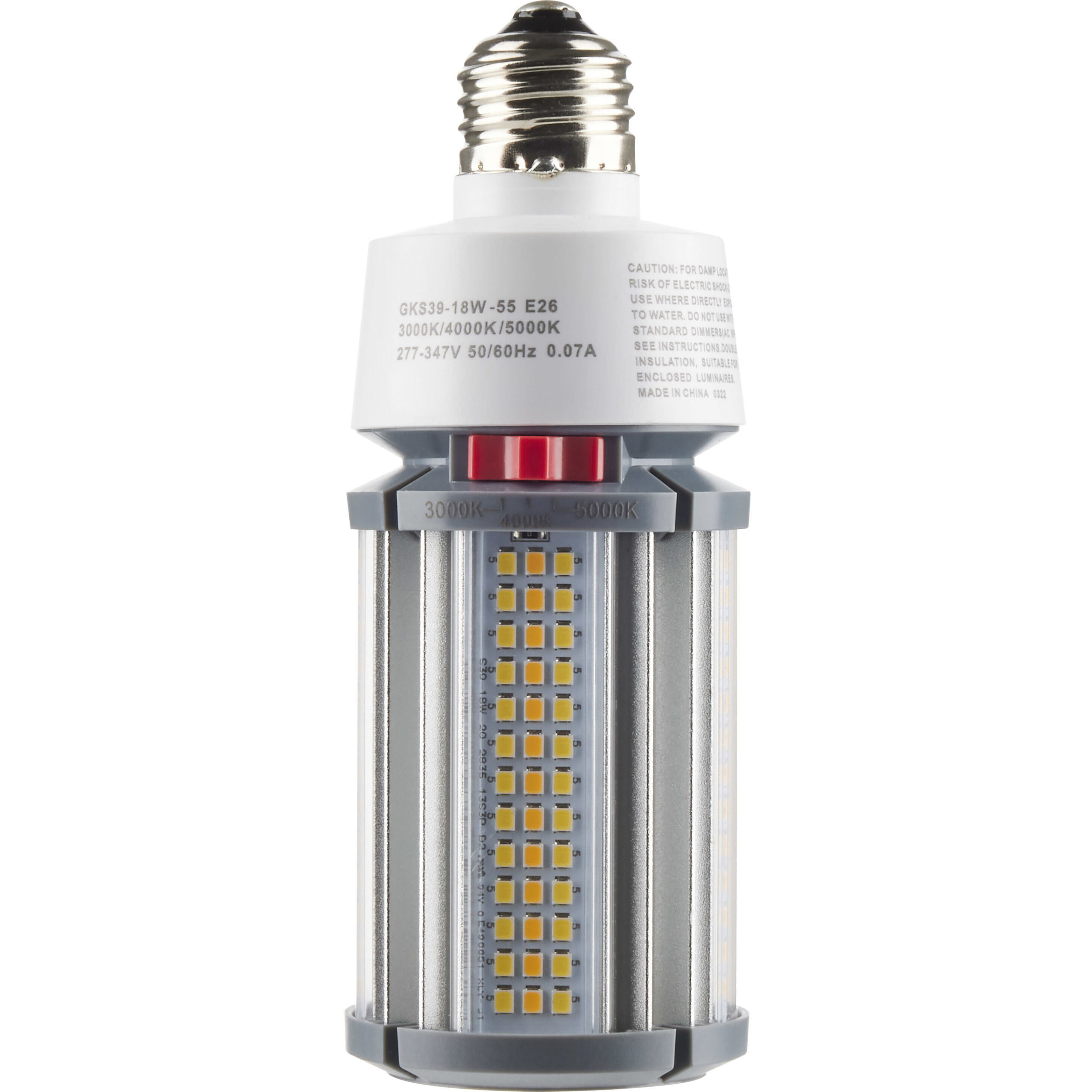 Lumos LED Medium 18 watt 277-347 3000K/4000K/5000K HID Replacements, HID Replacements