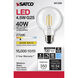 Lumos LED Medium Medium 4.50 watt 2700K LED Filament