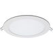 Edgewood White Recessed, Direct Wire
