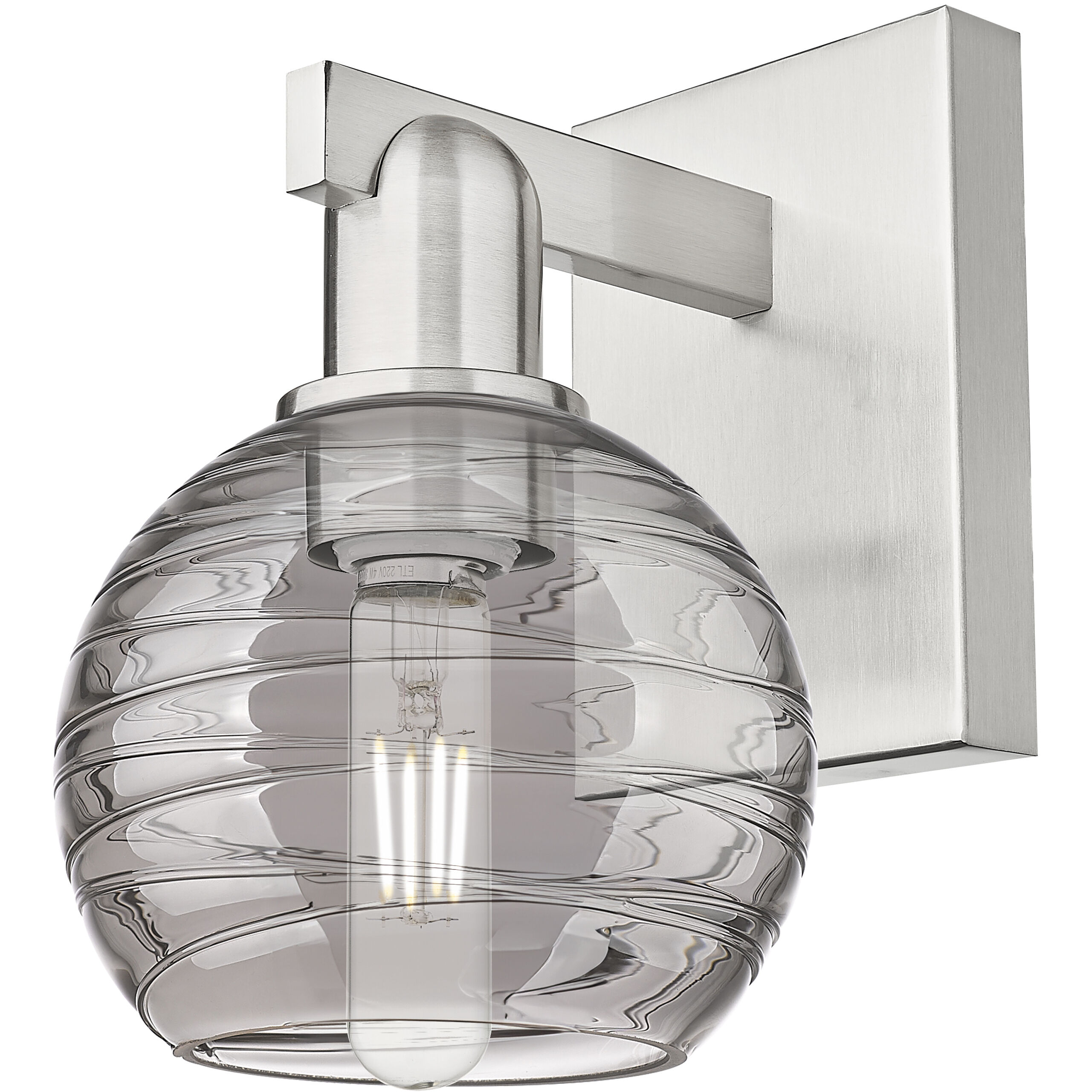 Athens Deco Swirl 1 Light 8.00 inch Wall Sconce