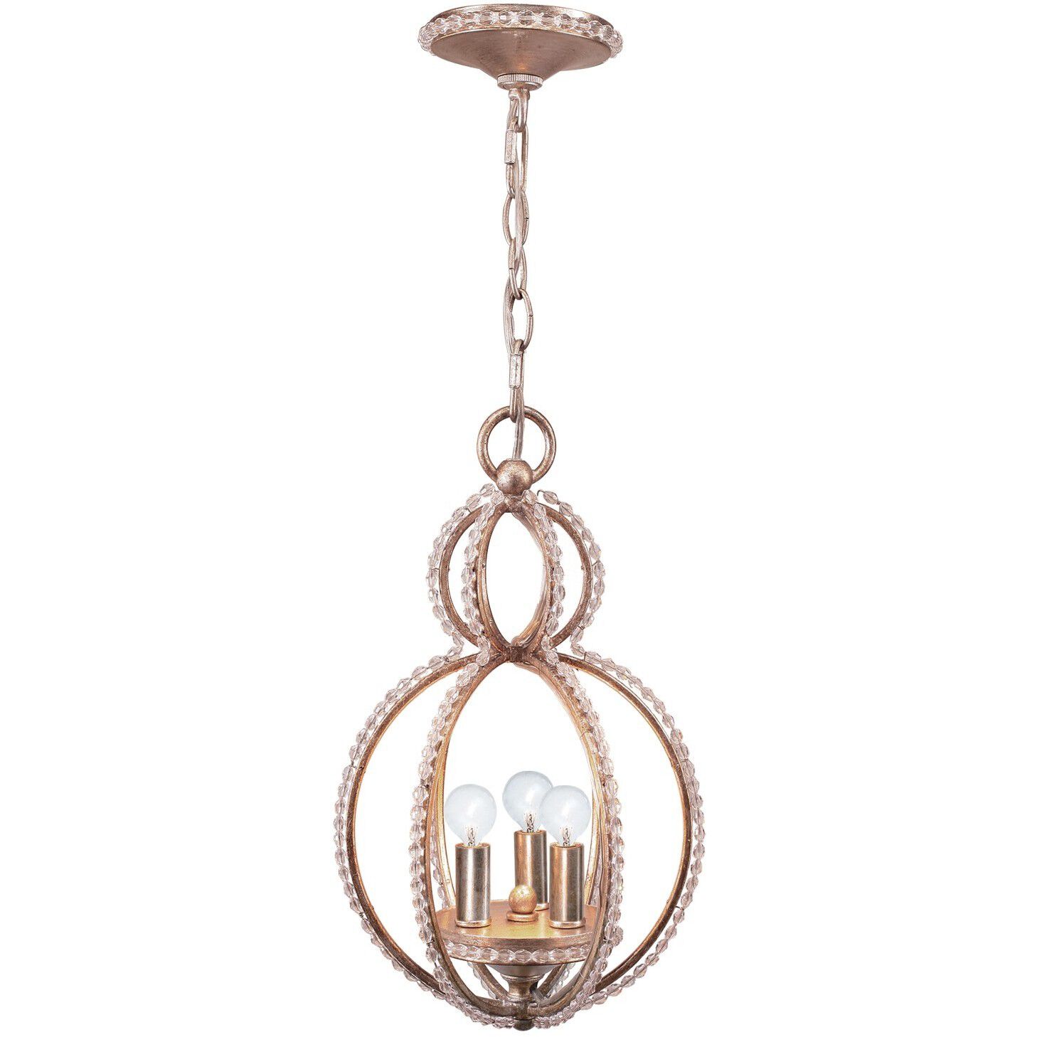 Garland 3 Light 9.5 inch Distressed Twilight Pendant Ceiling Light
