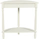 Tinsle 28.25 X 11.8 inch Farmhouse White Console Table