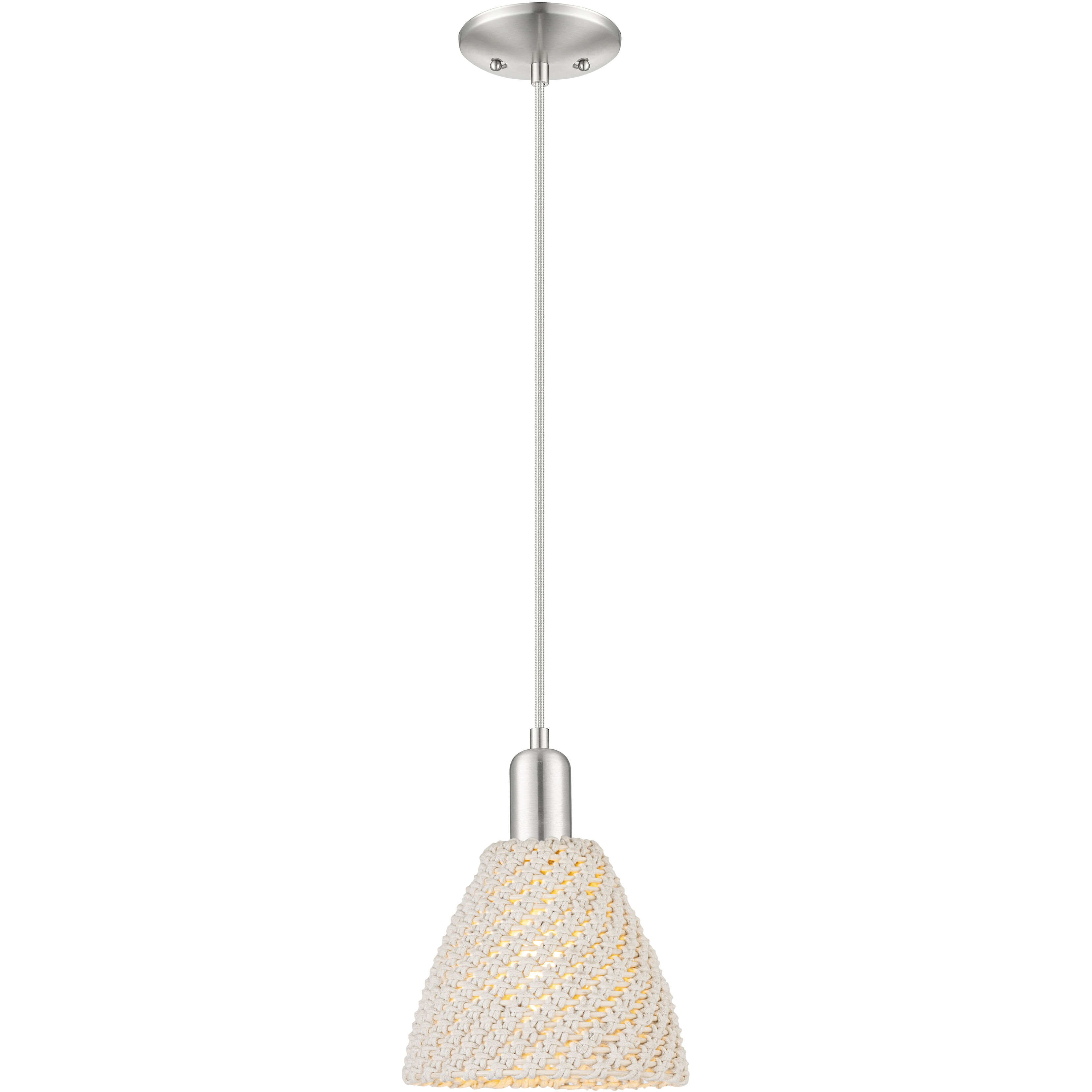 Natural Ballston Dome 1 Light 7.50 inch Mini Pendant