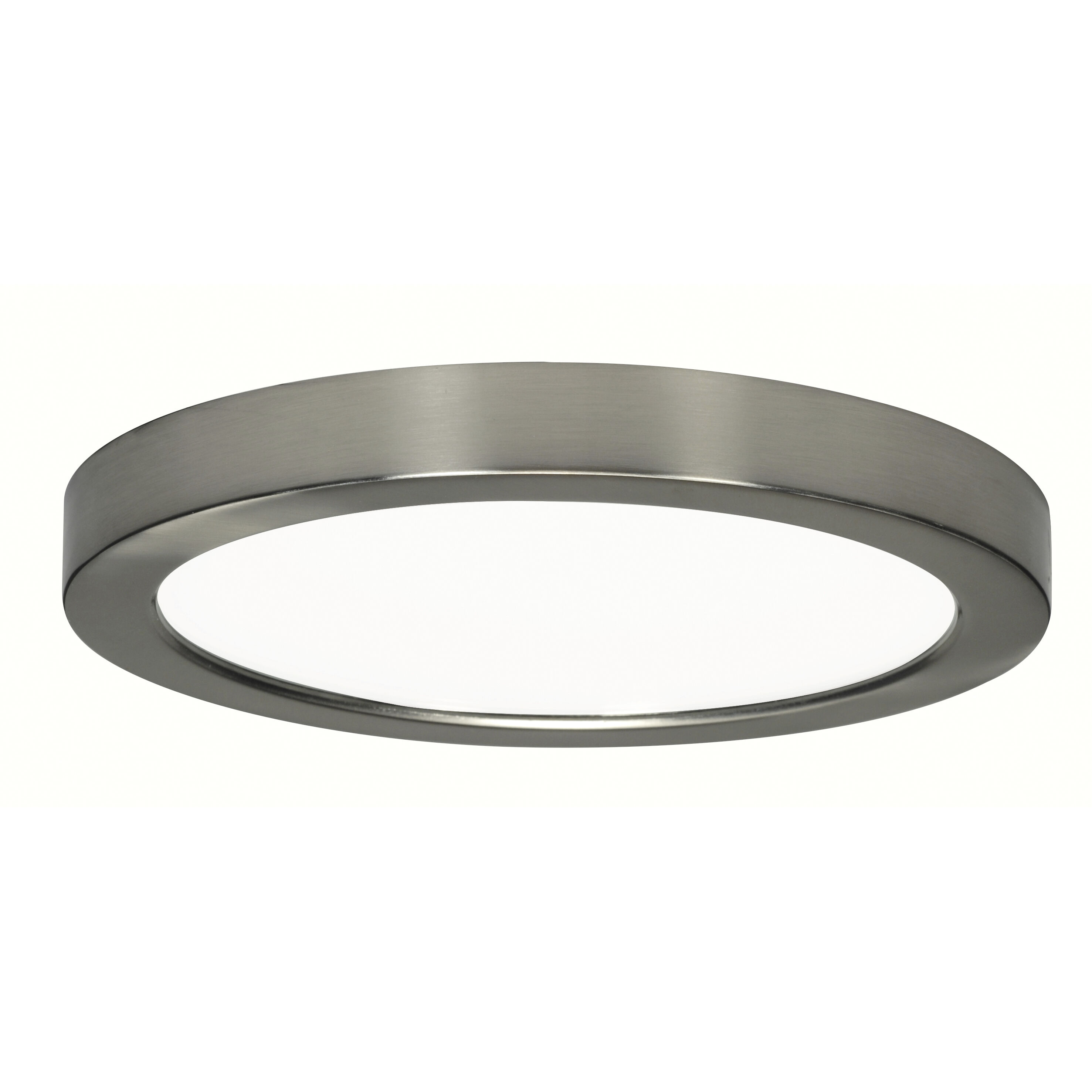Heartland LED 9 inch Brushed Nickel Flush Mount Ceiling Light, BLINK