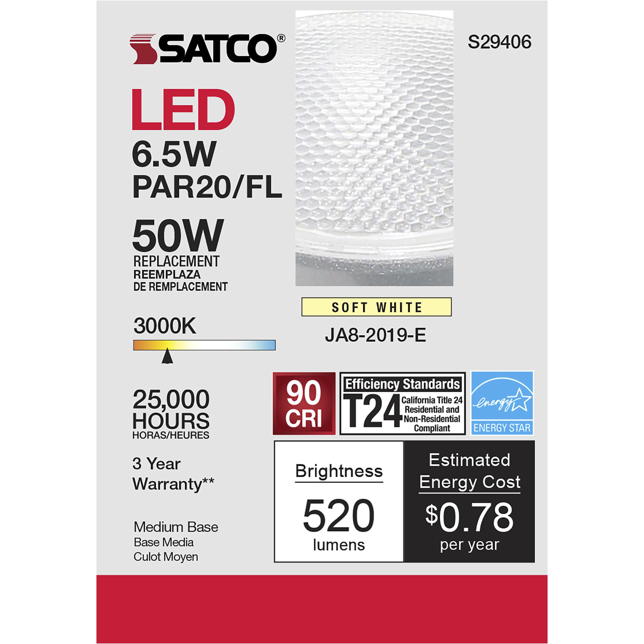 Satco s29406 clearance