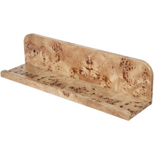 Anita 18.9 inch Brown Wall Shelf