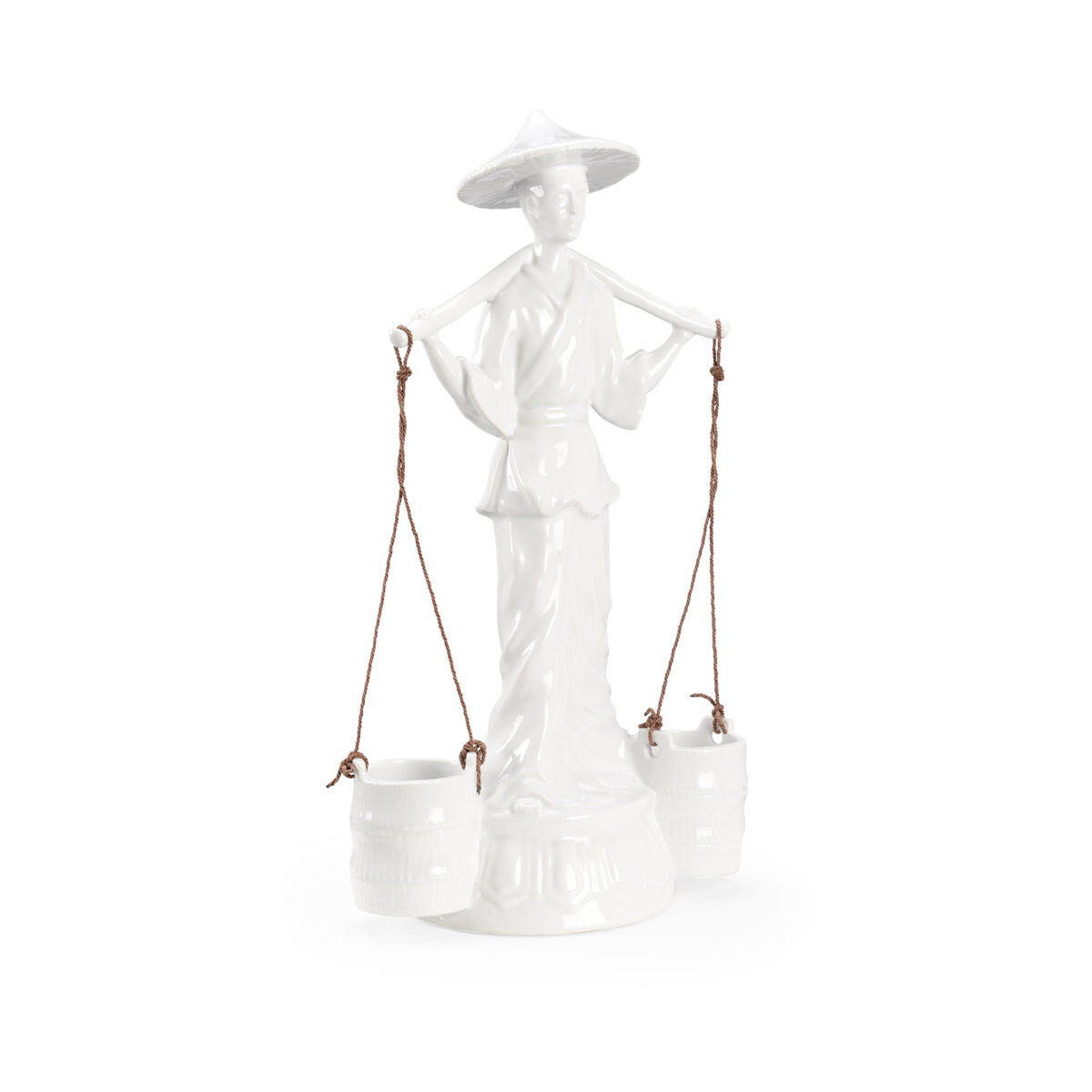 Wildwood White Glaze Figurine