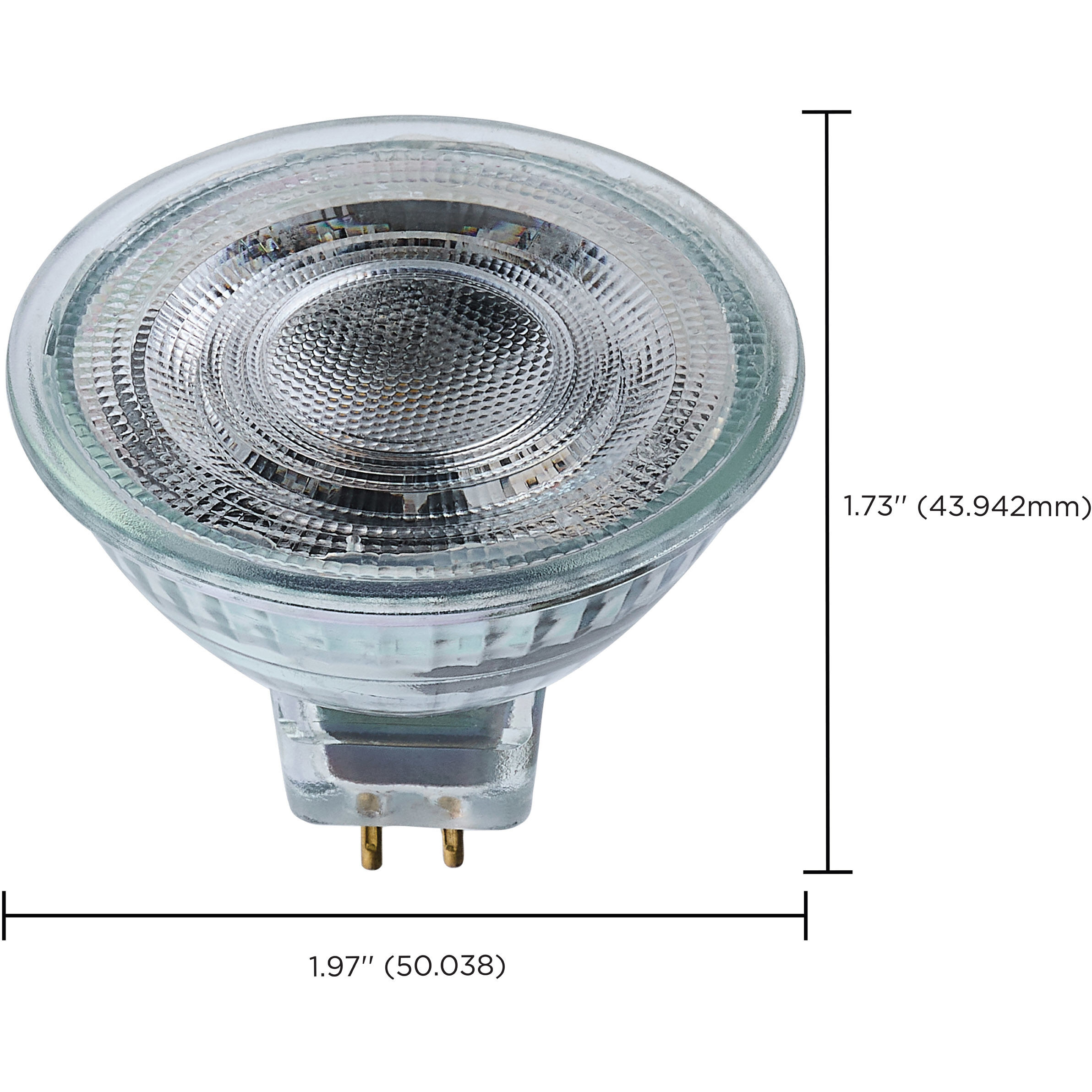 Lumos LED GU10 Bi Pin GU10 5.5 watt 5000K MR LED