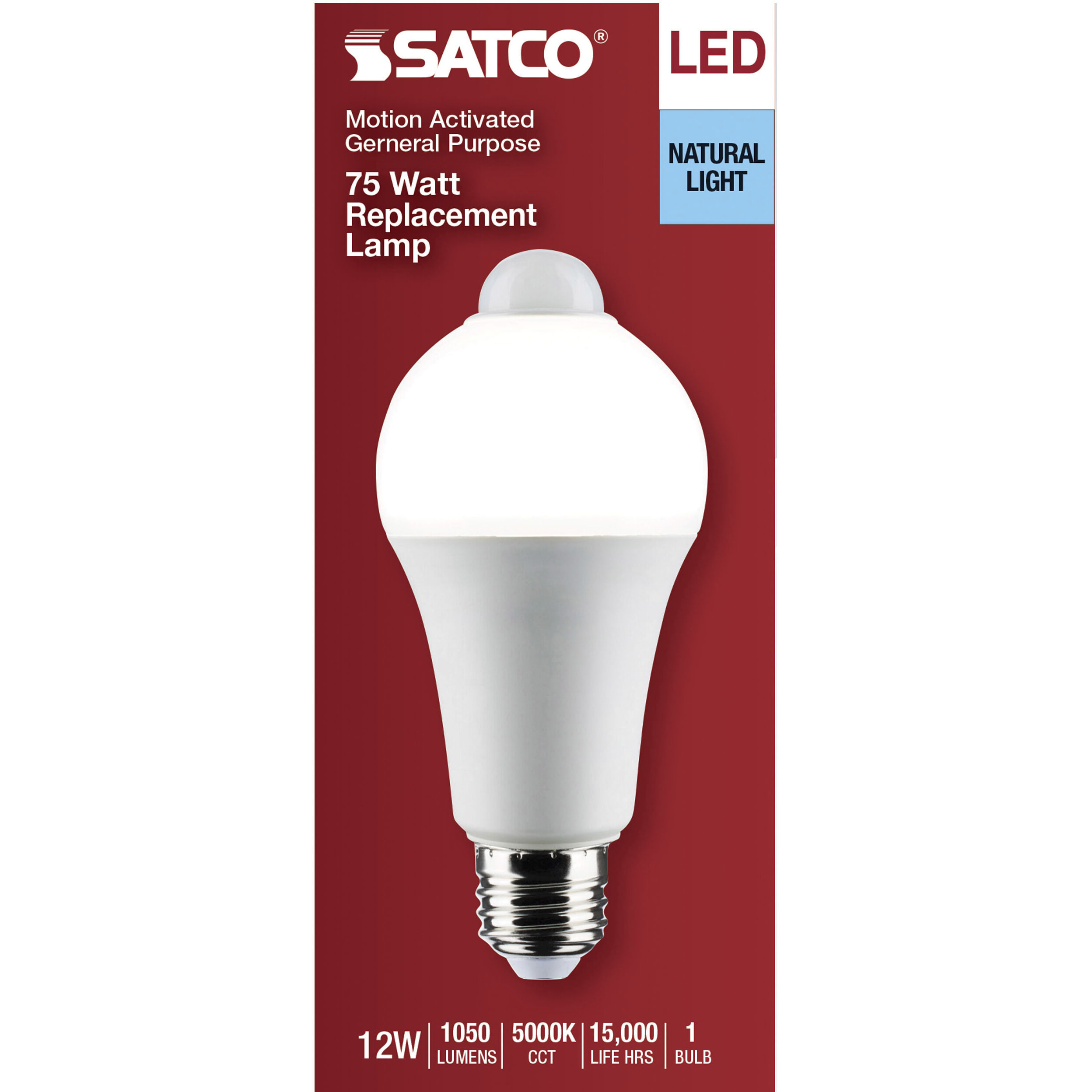 Lumos LED A19 Medium 12 watt 120 5000K Light Bulb, Type A
