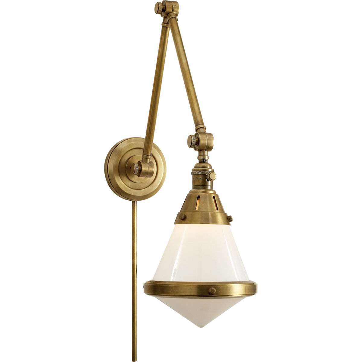 Thomas O'Brien Gale 1 Light 7.50 inch Swing Arm Light/Wall Lamp