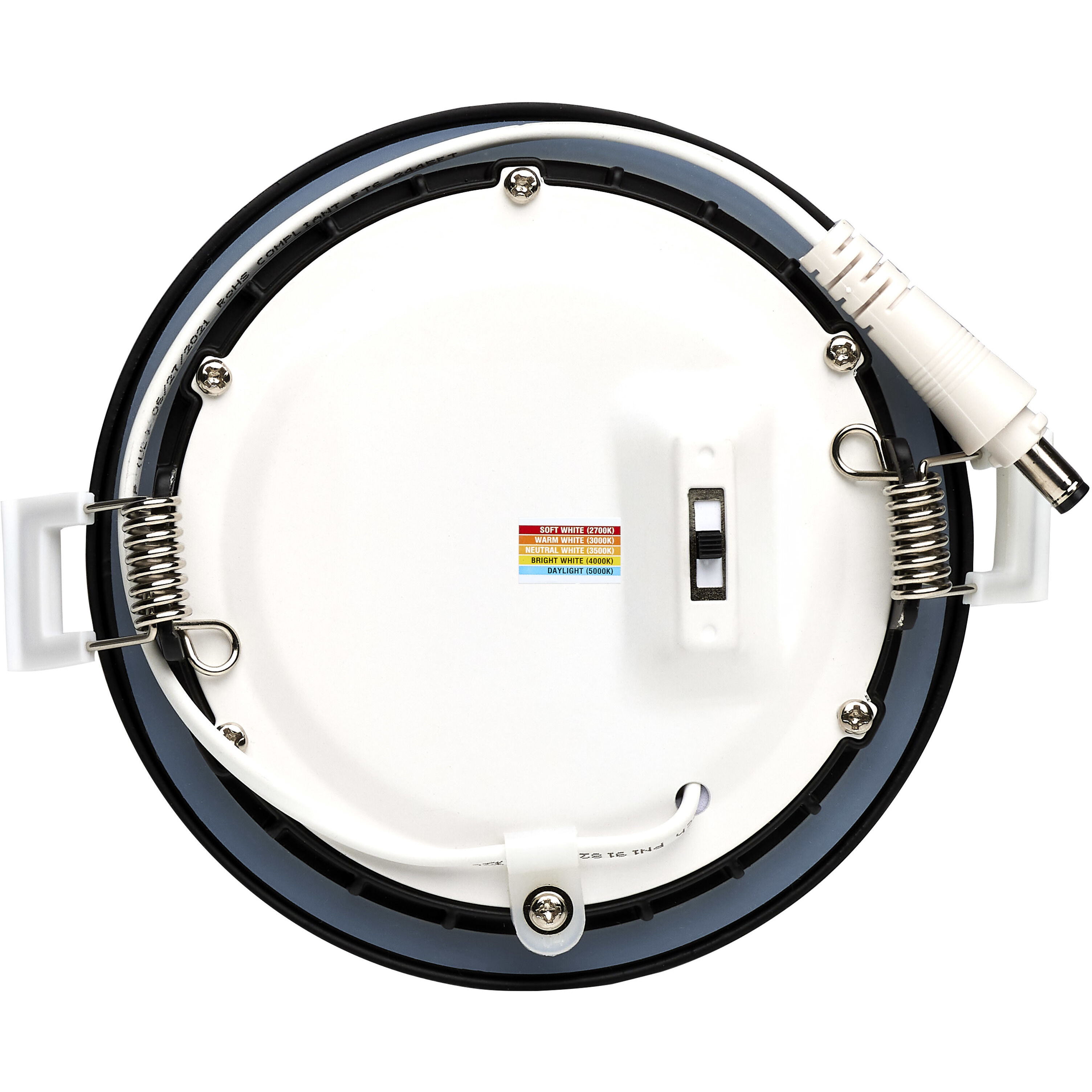 ColorQuick Integrated LED Black Recessed