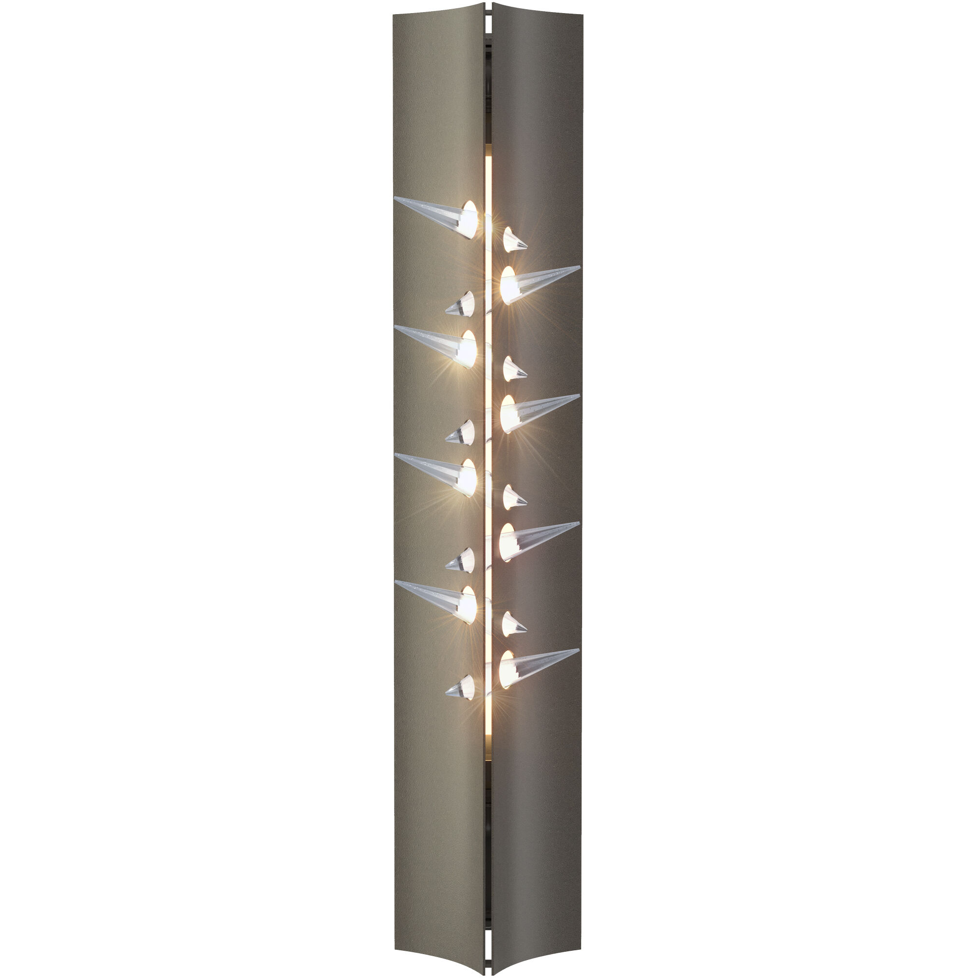 Stitch 2 Light 5.4 inch Dark Smoke ADA Sconce Wall Light - Open Box