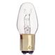 Lumos Incandescent C7 Bayonet Double Contact BA15d 10 watt 130V 2700K Light Bulb