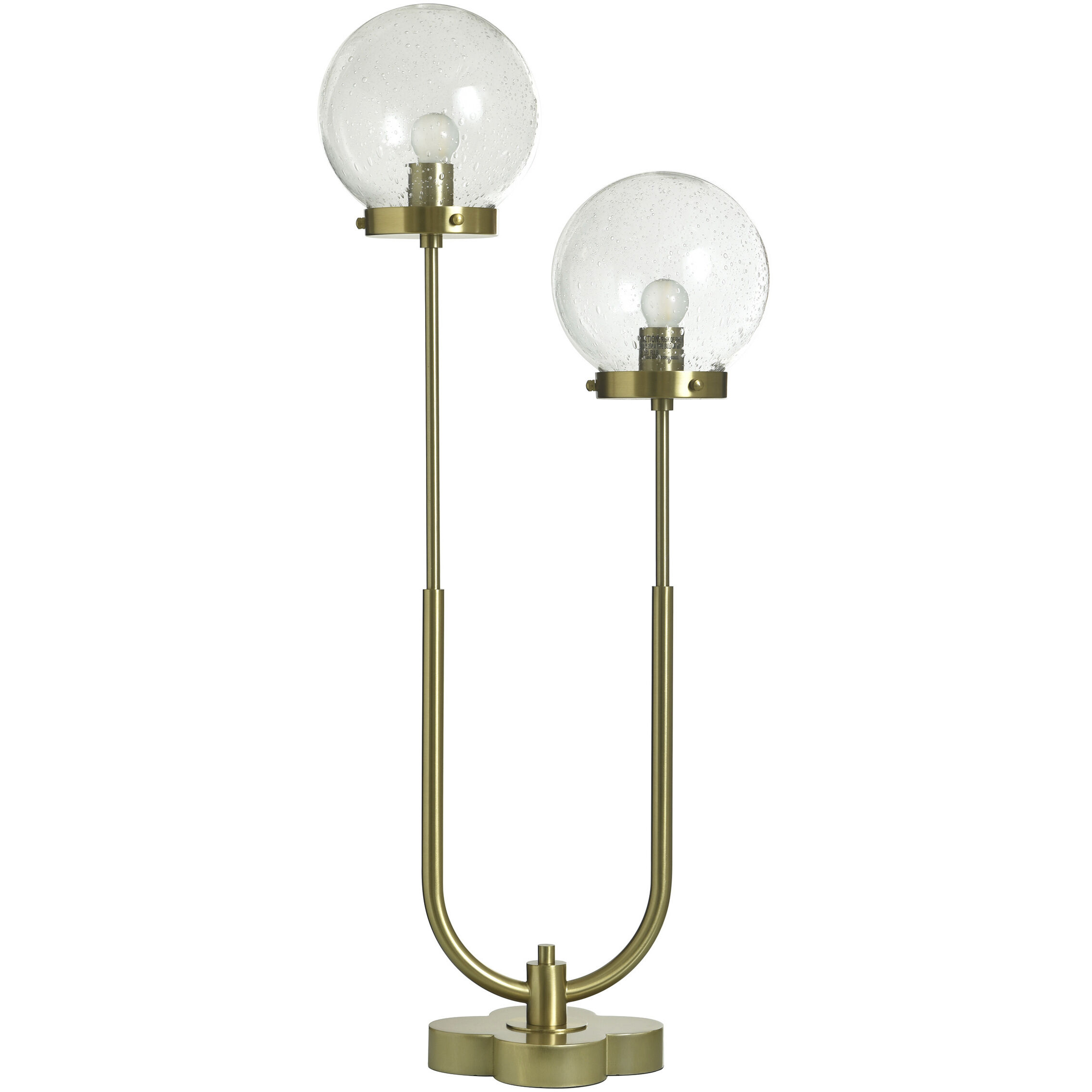 Eloise 36 inch 25 watt Polished Brass Table Lamp Portable Light