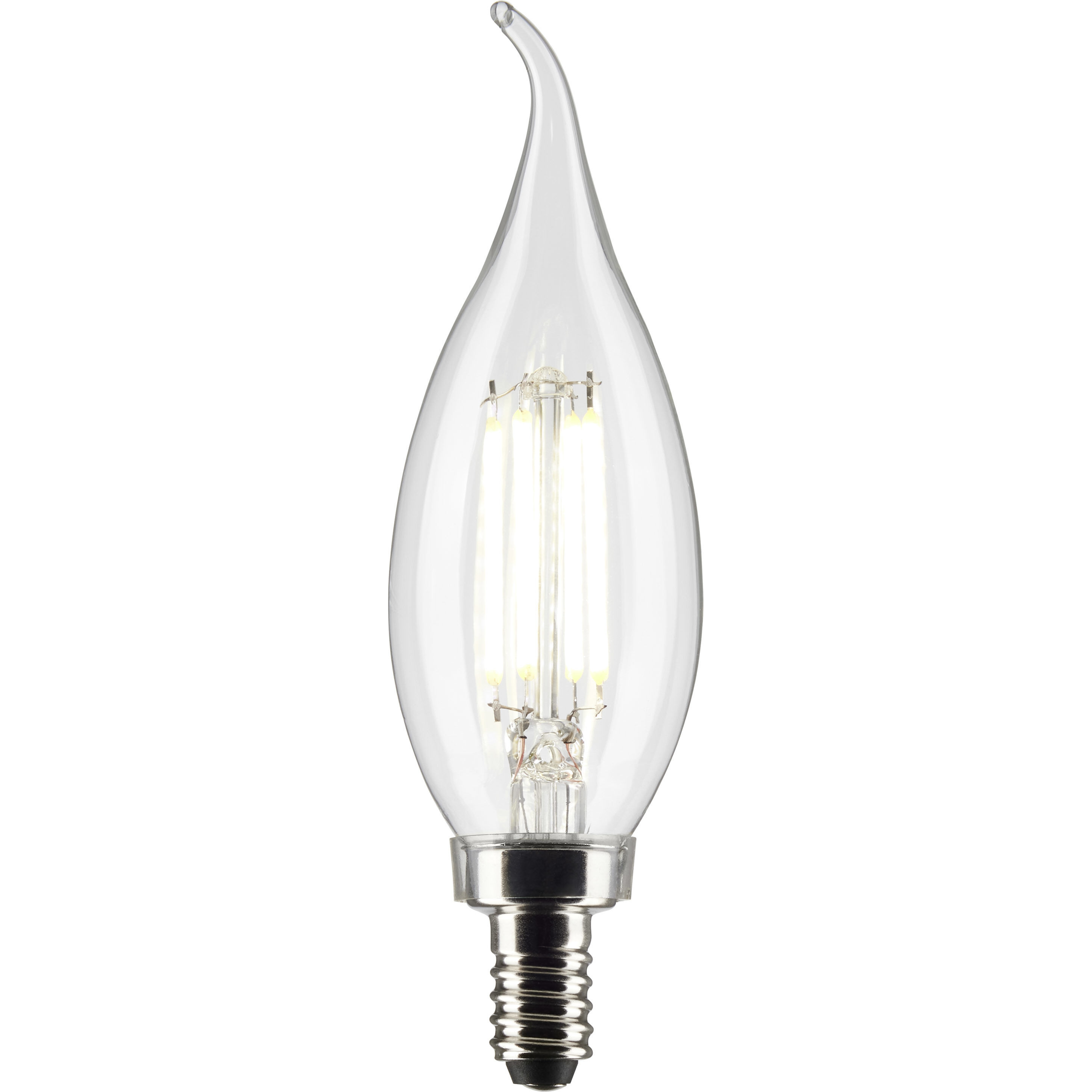 Lumos LED Candelabra 4 watt 120 5000K LED Filament, LED Filament