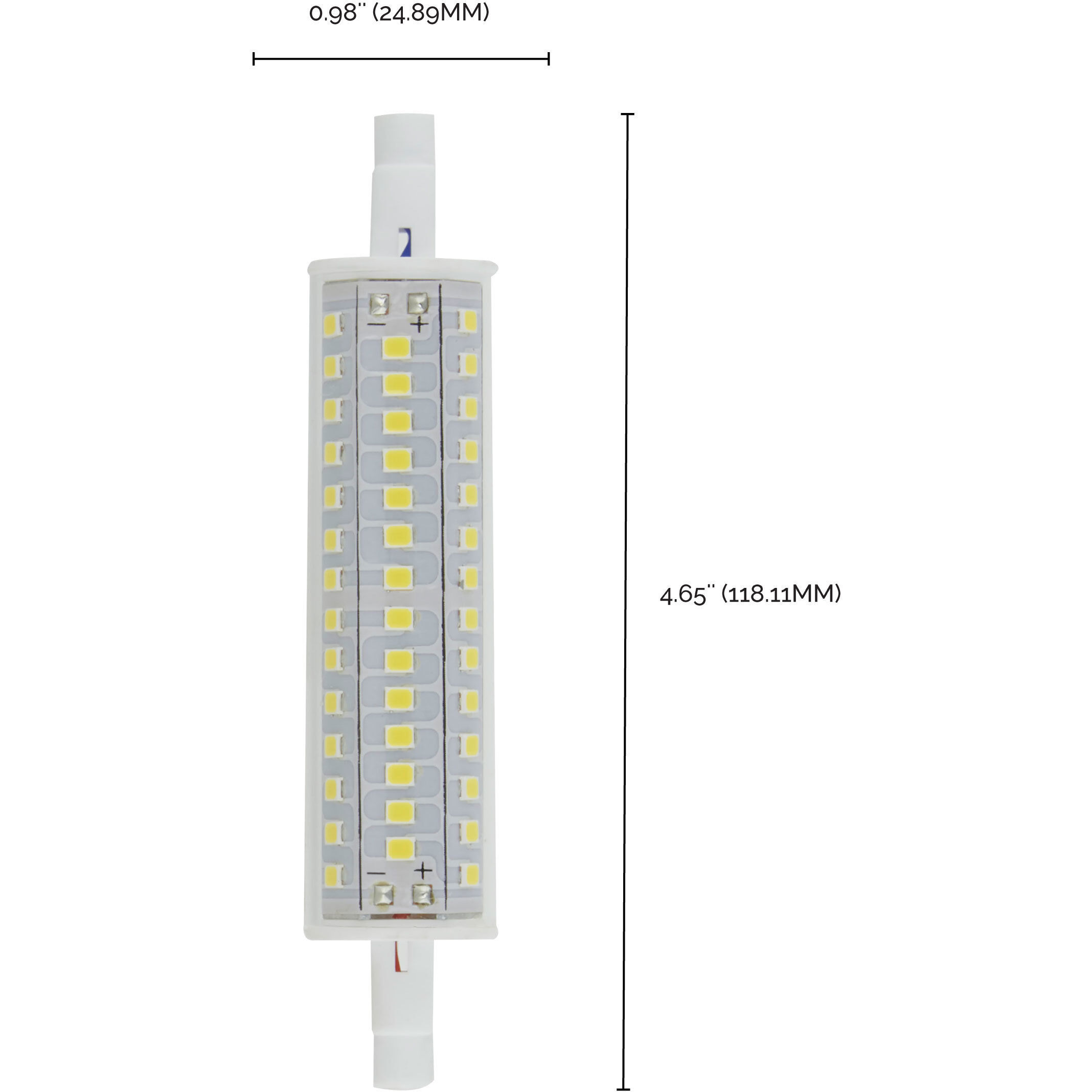 Lumos LED LED J-Type Double Contact Recessed Base 10.00 watt 4000K Light Bulb