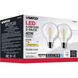 Lumos LED Medium Medium 4.50 watt 2700K LED Filament