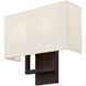 Pierson 2 Light 13 inch Bronze ADA ADA Wall Sconce Wall Light