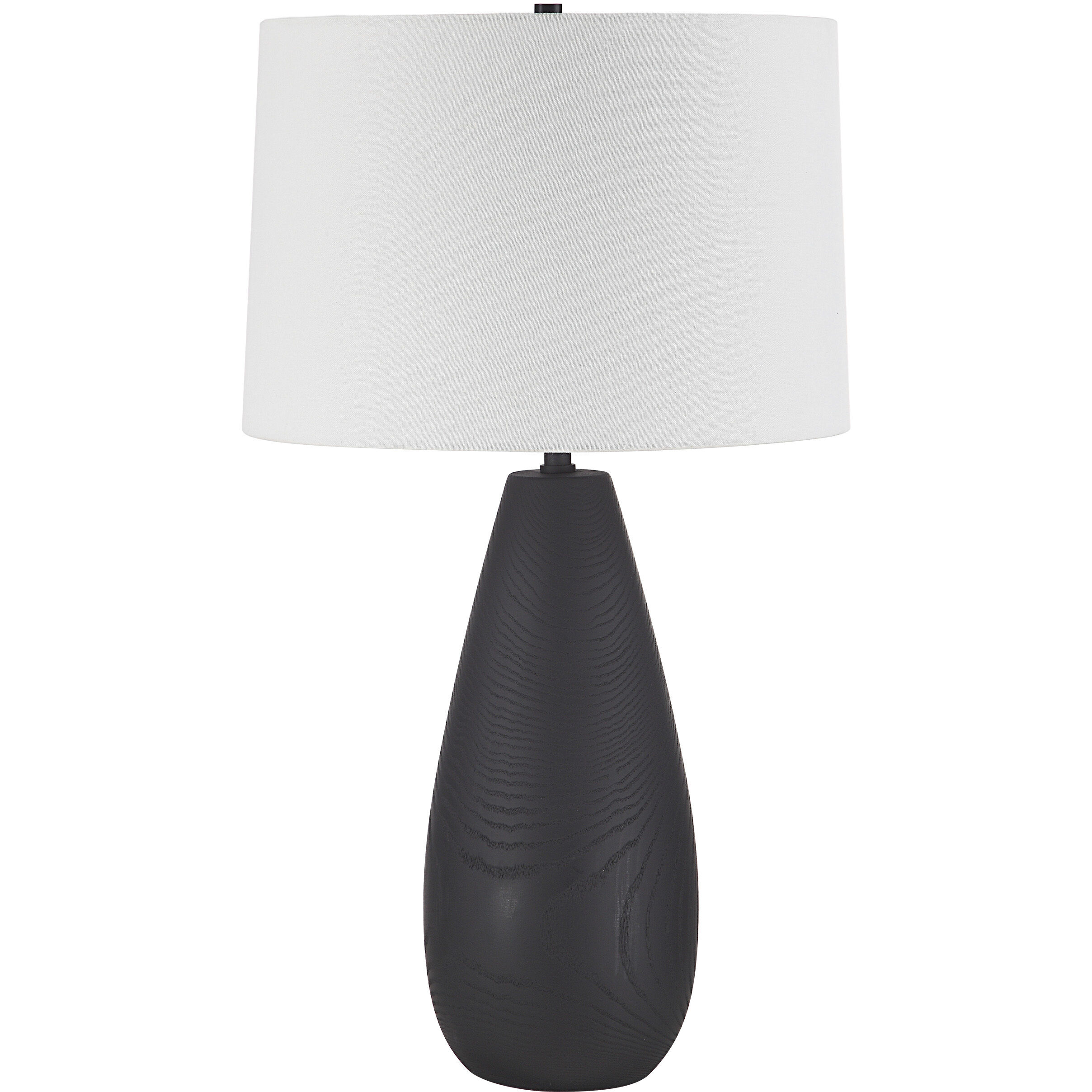 Tala 29.5 inch 100 watt Matte Black Table Lamp Portable Light