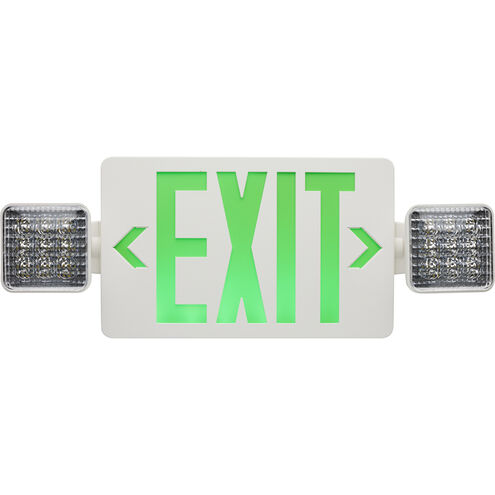 Edgewood LED 19 inch White Exit & Emergency Ceiling Light