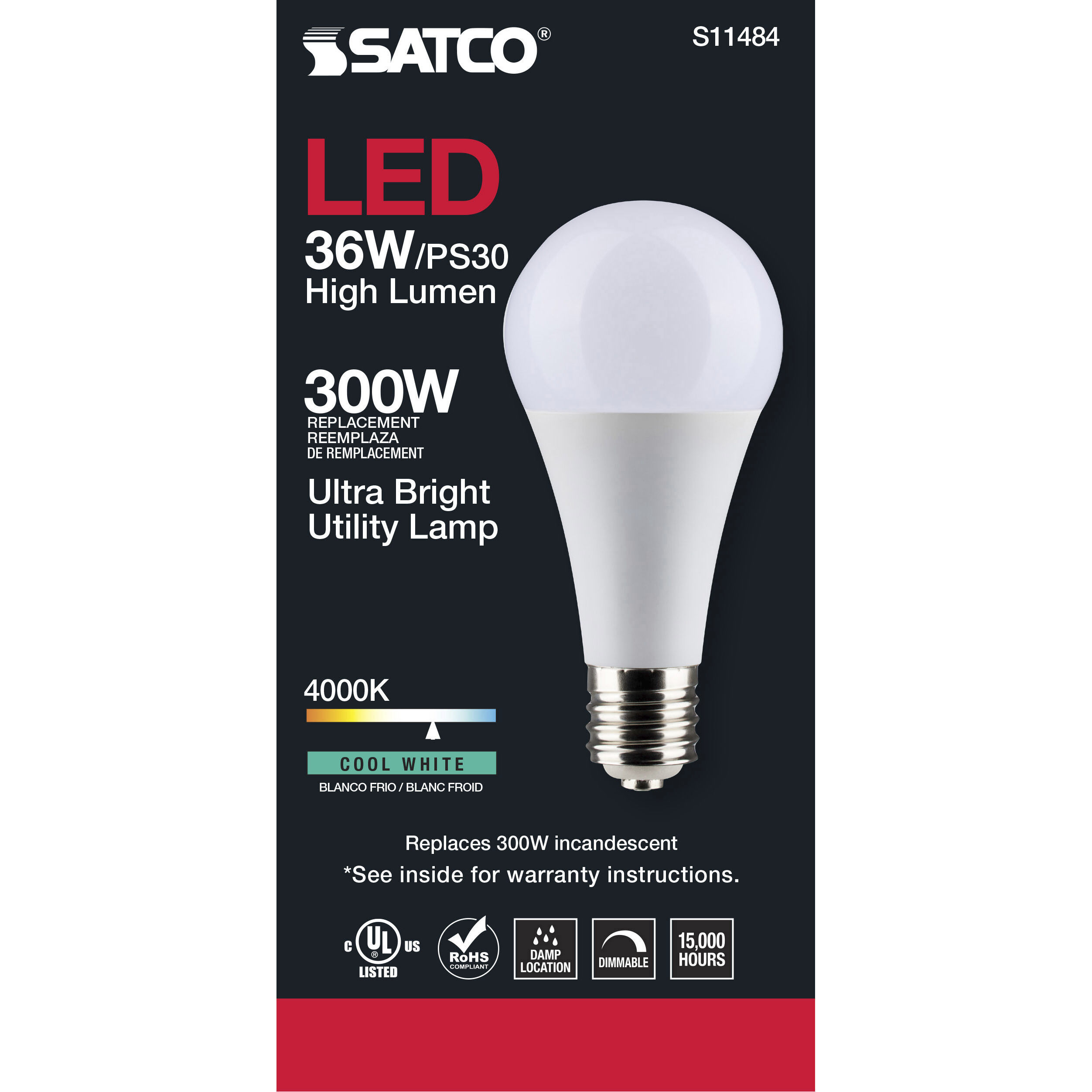 Lumos Mogul 36.00 watt 4000 Utility Lamp