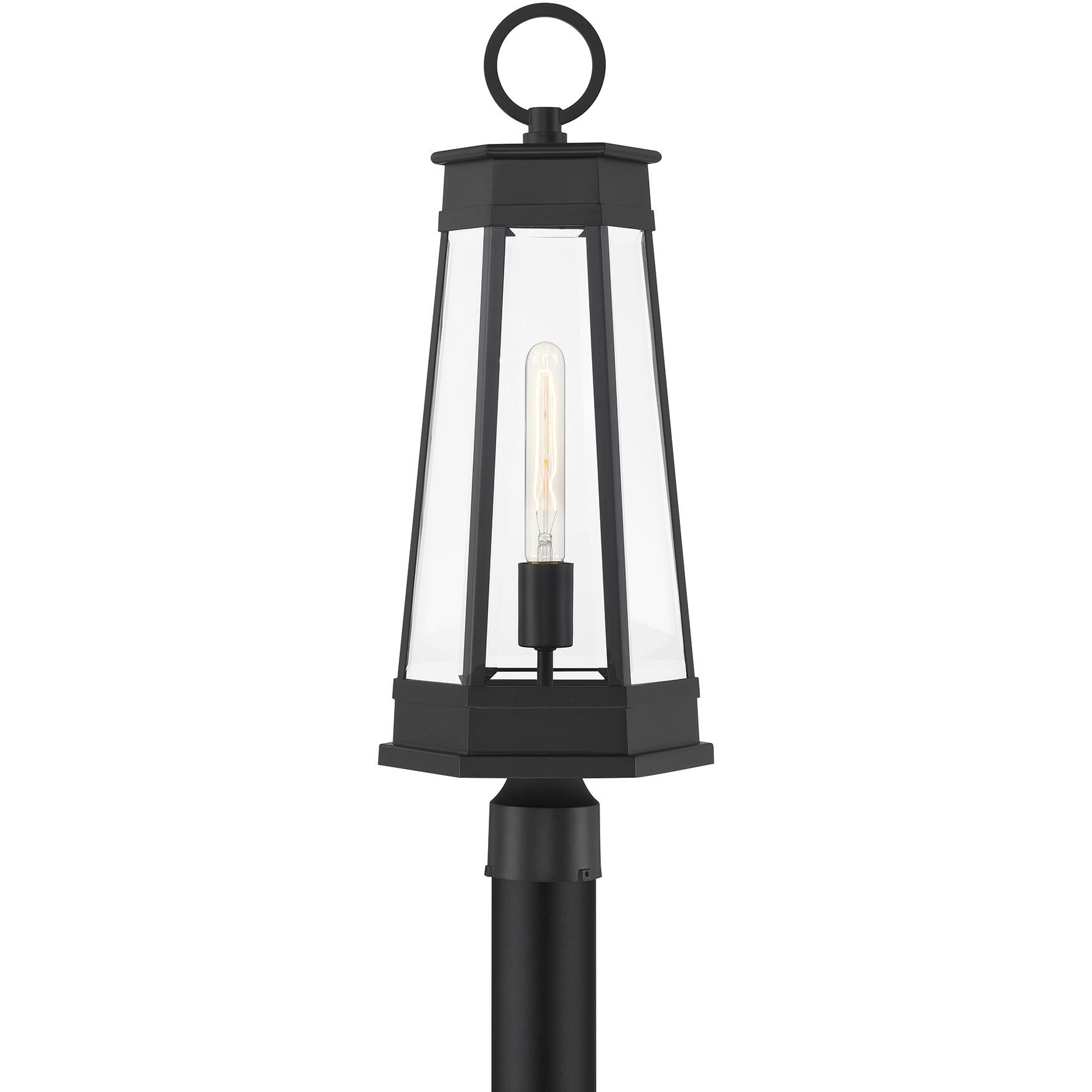 Payne 1 Light 24.5 inch Matte Black Outdoor Post Lantern