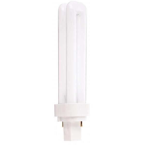 Lumos Compact Fluorescent T4 G24d-2 G24d-2 18 watt 4100K Light Bulb, Sylvania