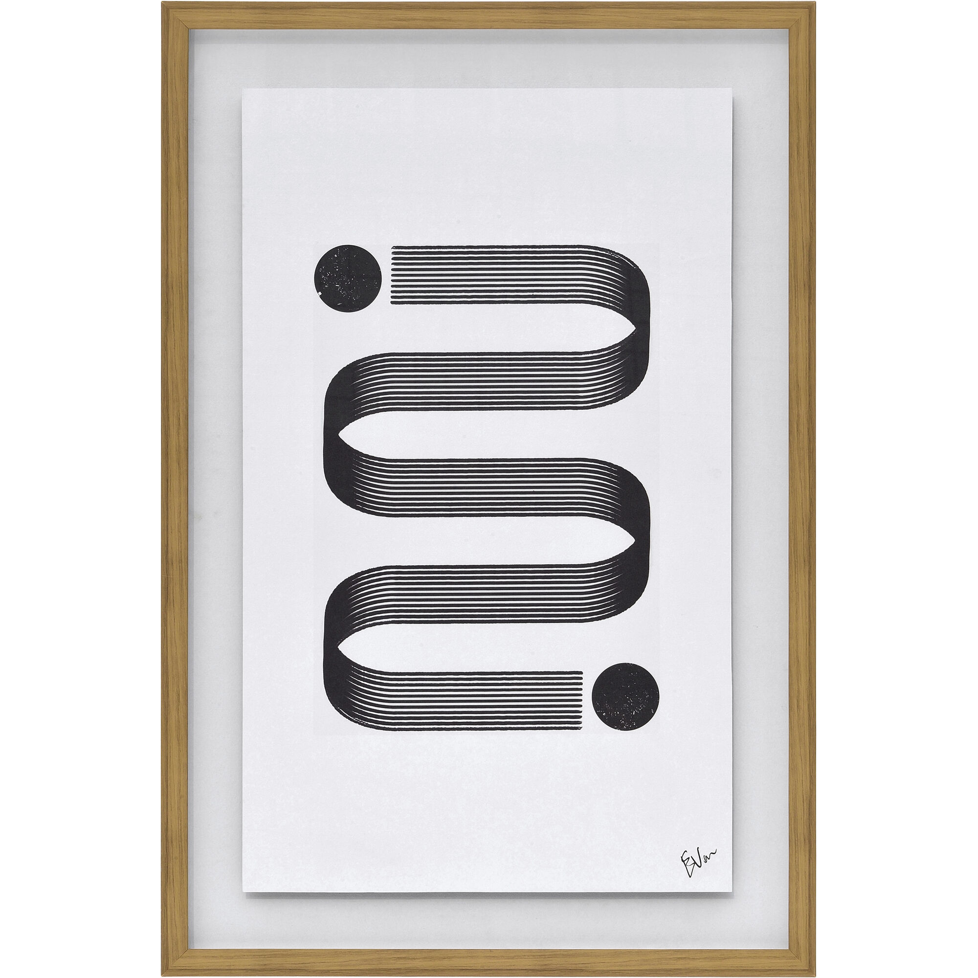 Elsie Black/White Wall Art