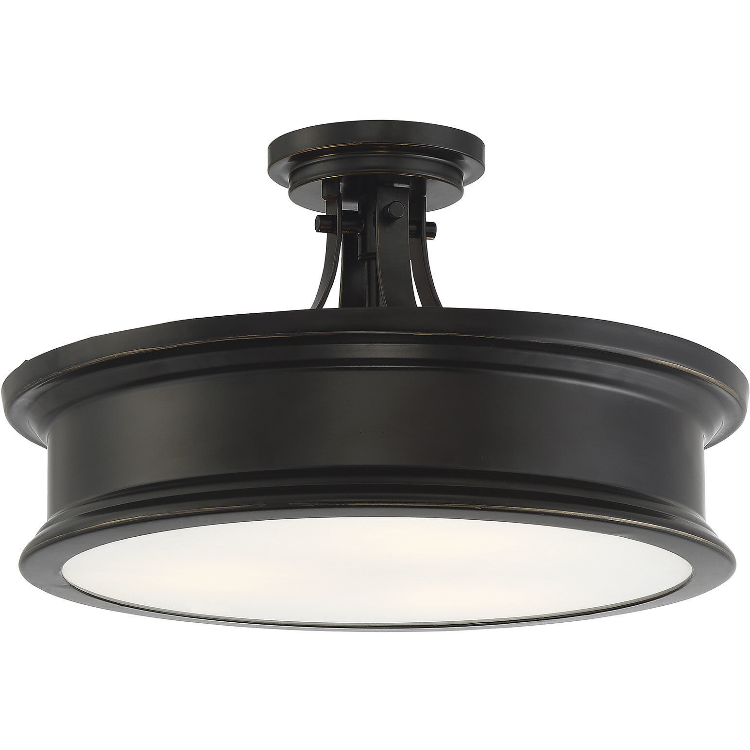 Watkins 3 Light 16.00 inch Semi-Flush Mount
