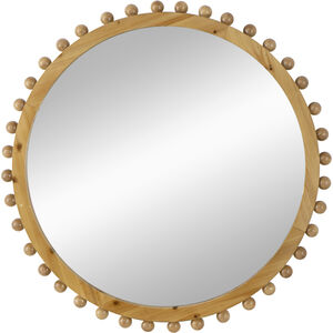 Jasper 33.5 X 33.5 inch Brown Wall Mirror