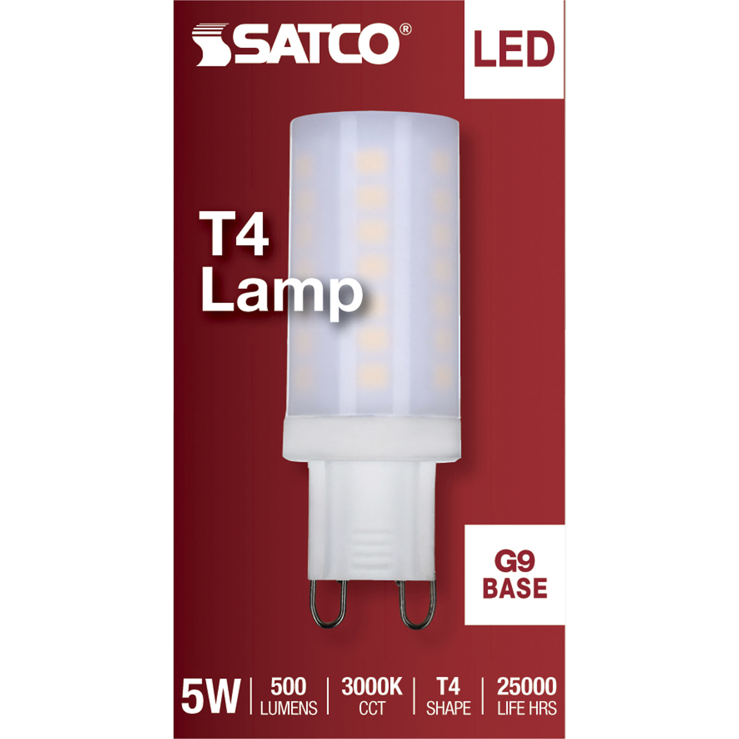 Lumos LED JCD LED G9 Double Loop 5 watt 3000K Mini and Pin-Based LED