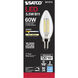 Lumos LED Candelabra Candelabra 5.50 watt 3000K LED Filament