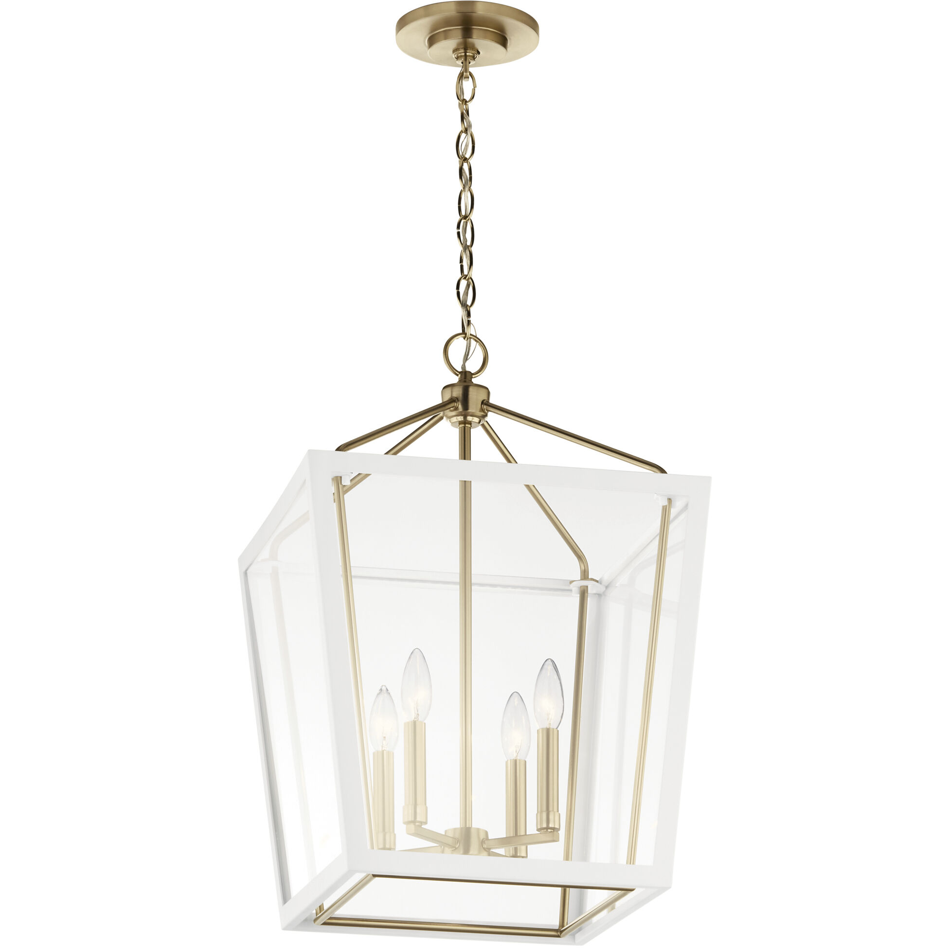 Delvin 4 Light 16.00 inch Foyer Pendant