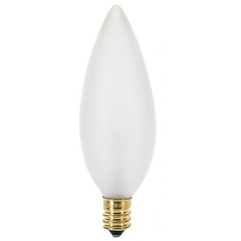 Lumos Incandescent BA9 1/2 Candelabra E12 25 watt 120V 2700K Light Bulb