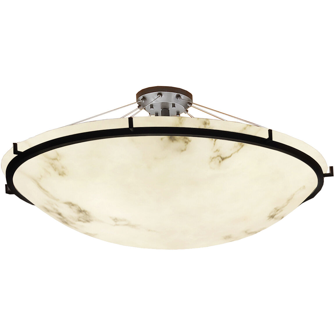 LumenAria 6 Light 51.00 inch Semi-Flush Mount
