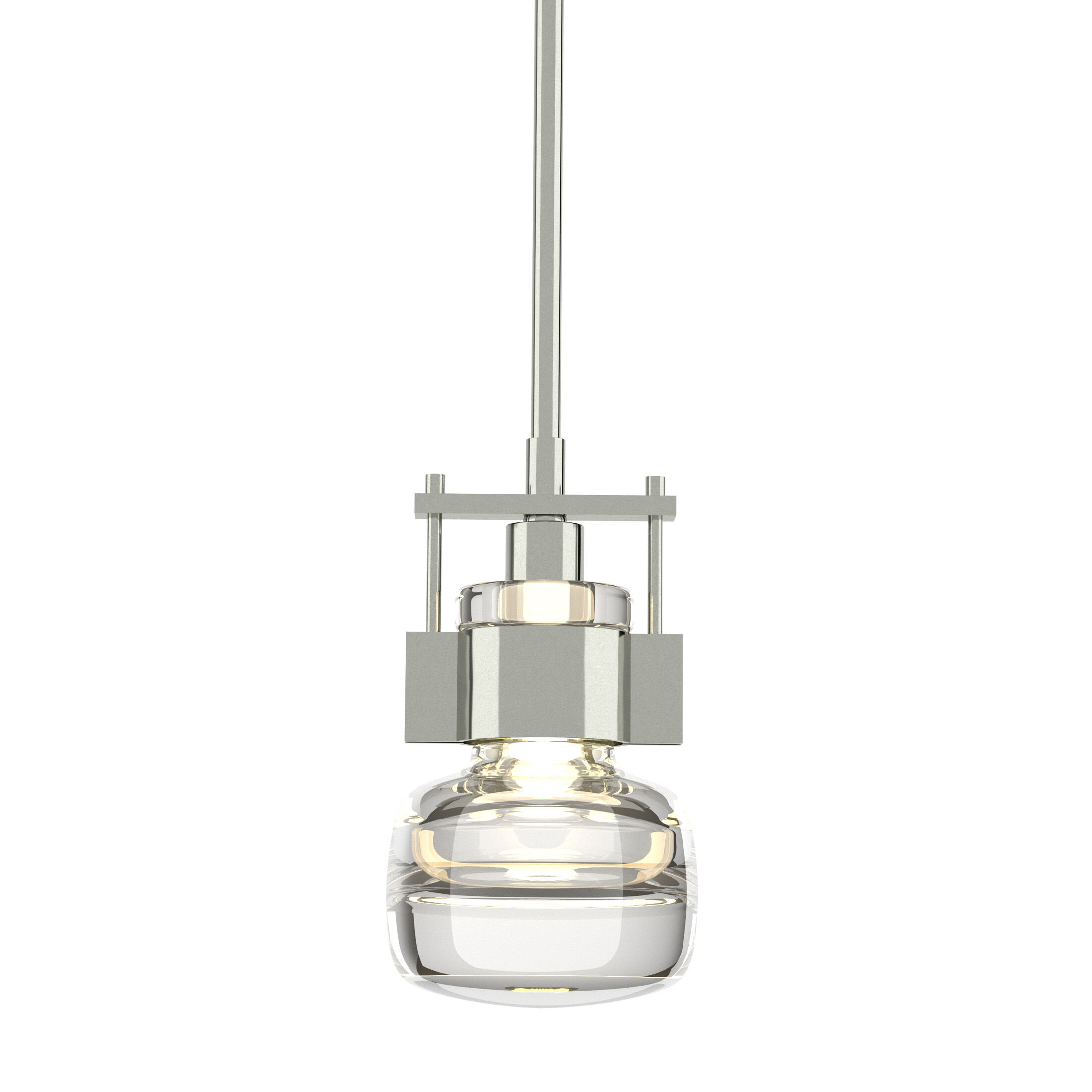 Cuff 1 Light 4 inch Sterling Mini Pendant Ceiling Light, Small - Open Box