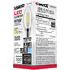 Lumos LED Candelabra Candelabra 5.50 watt 3000K LED Filament
